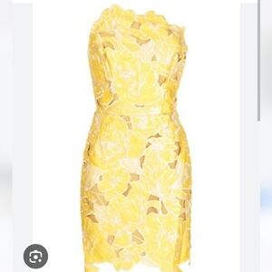 Marchesa Notte Embroidered Tulip Mini Dress Sz 4